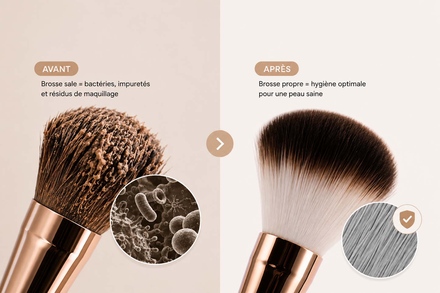 Nettoyeur électrique de pinceaux Pürelle – Propres en minutes
